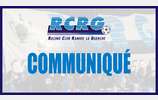 Communiqué - Coupe de France - RCRG/Lieuron